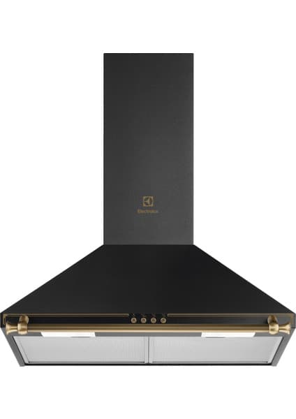 Electrolux EFC226R Rococo Seri Rustik Mat Siyah Davlumbaz