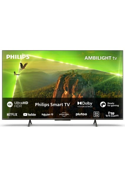 Philips 55PUS8118 55" 139 Ekran Uydu Alıcılı 4K Ultra HD Smart LED TV 6