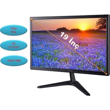 Anadolu Pars 19 Inç Monitör, 1920X1080 Çözünürlük, 5ms Tepki Süresi, 75Hz Yenileme Hızı, HDMI & VGA Girişleri, 12 Volt, Full Hd 3