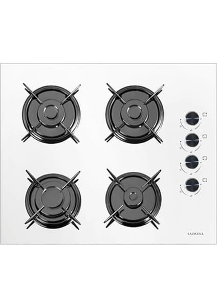 Luxell Oc-88 Yeni Seri Süper Kristal Beyaz Ankastre Ocak