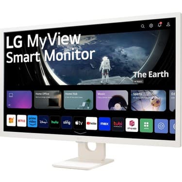 LG 31.5" 32SR50F-W Webos 8ms IPS Fhd Smart Monitör 3