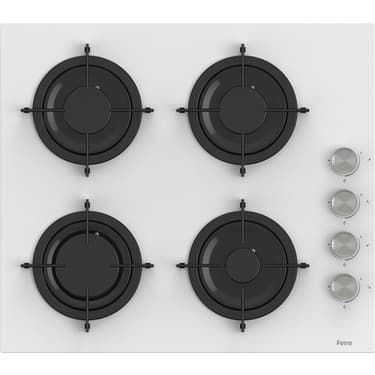 Ferre 3 'lü Beyaz Ankastre Set ( D087+CS206+XE62CB) 3