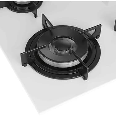 Grundig Gıgl 622410 W Woklu Ankastre Cam Ocak Beyaz 4