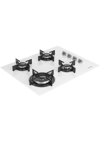 Grundig Gıgl 622410 W Woklu Ankastre Cam Ocak Beyaz