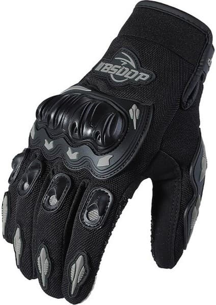 Jinliang Top Sport Erkek Motosiklet Eldivenleri - Siyah (Yurt Dışından)