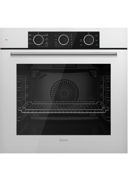 Ferre QXE62CPR Fryart Basıc Gri Ankastre Fırın 5