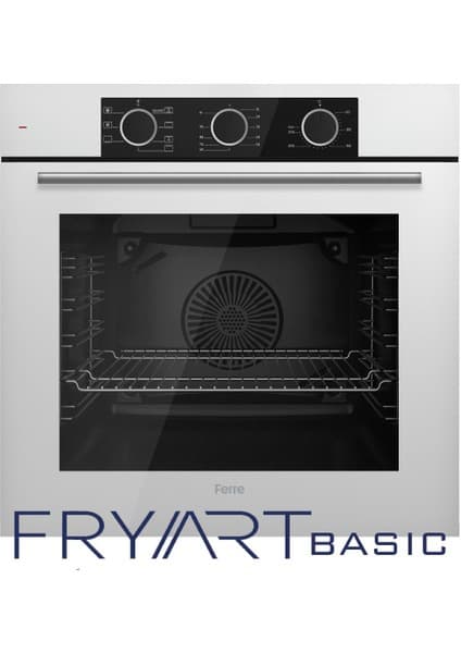 Ferre QXE62CPR Fryart Basıc Gri Ankastre Fırın 8