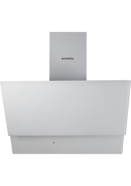 Kumtel Beyaz Dokunmatik Cam Davlumbaz DA6-835