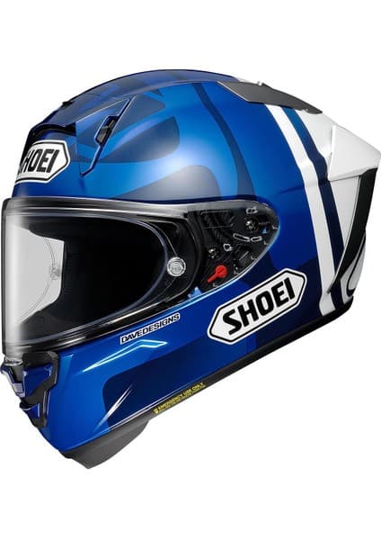 Shoei X-Spirit Pro A.MARQUEZ73 V2 Kapalı Motosiklet Kaskı