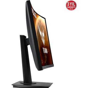 Asus TUF VG24VQE Kavisli 23.6" 165Hz 1ms (HDMI+Display) FreeSync Full HD LED Monitör 3