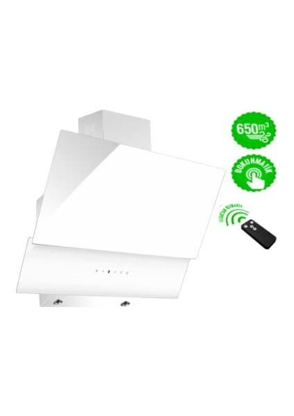 Kumtel KO-735 Uzaktan Kumandalı Beyaz Davlumbaz