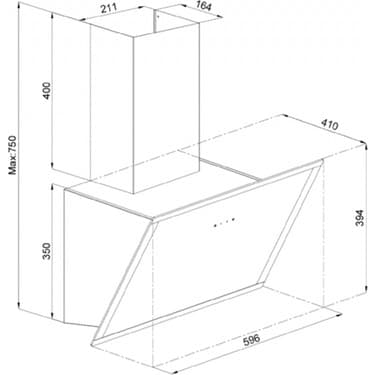 Esty 3473.6.103.01 Davlumbaz 2