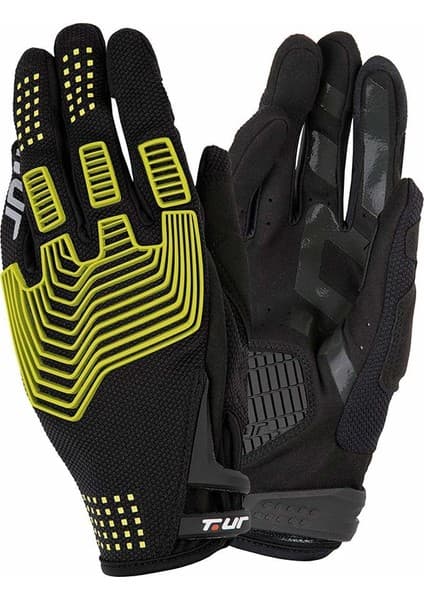 T.UR Tucano T.ur G-Three Eldiven Siyah Sarı 3
