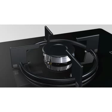 Bosch POP7C6O10O 4 Gözü Gazlı Siyah Cam Ankastre Ocak 3