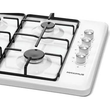 Minisan Maximus Mx Se 6401 Slim Beyaz Set Üstü Ocak (Doğalgaz Uyumlu) 3