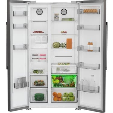 Grundig GSND 6384 S A 580 lt (Net Hacim) Gardrop Tipi Duo No Frost Buzdolabı 3