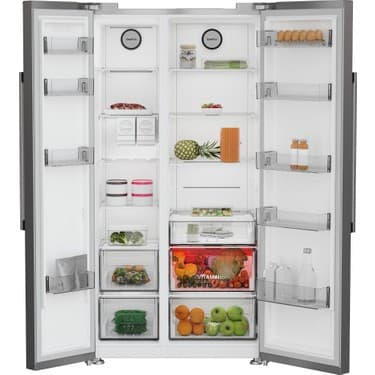 Grundig GSND 6384 S A 580 lt (Net Hacim) Gardrop Tipi Duo No Frost Buzdolabı 4