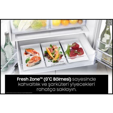 Samsung RT50K6000WW 504 Lt No-Frost Buzdolabı 3
