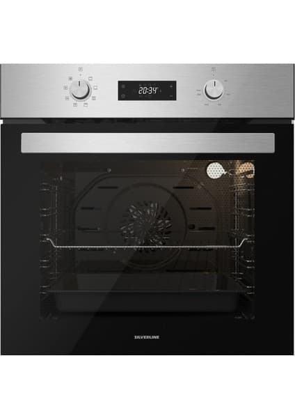 Silverline BO6504X01 S4 Ankastre Fırın Inox
