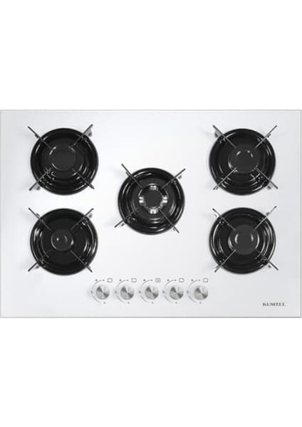 Kumtel KO-50 OAHDF Beyaz Ankastre Cam Ocak