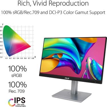 Asus PA247CV Proart 23,8" Fhd IPS Monitor 4