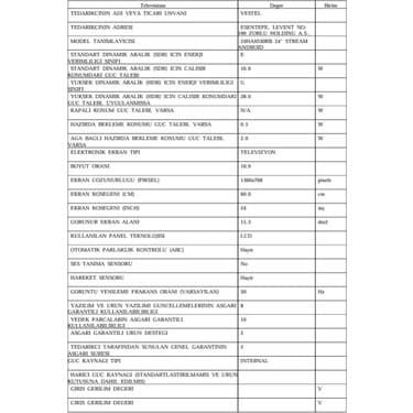 Vestel 24HA9530 24"RB 60 Ekran Dahili Uydu Alıcılı HD Ready Smart LED TV 5