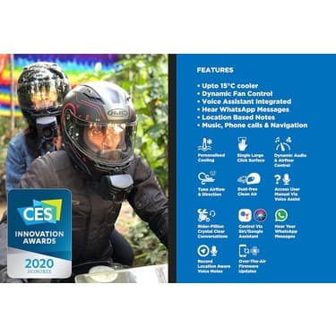 Bluarmor Blue3 E20 Soğutma Toz Buğu Engelleme Bluetooth Bağlantı Bilgi-Eğlence 5