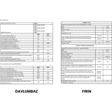 Ferre Fryart Cs Serisi Siyah Ankastre Cam Set (D063 + CS205 + XE63CS) 7
