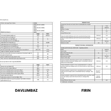Ferre Flowart Serisi Beyaz Set (ED076 + QMS63CB +D078 ) 7