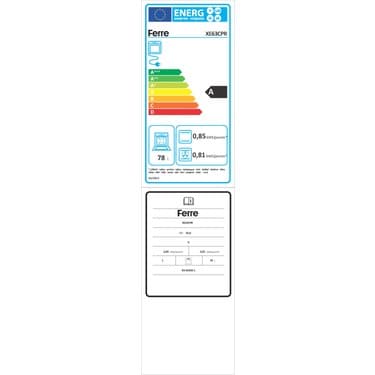 Ferre QMS63CPR Flowart Serisi Gri Ankastre Fırın (0+7 Konum) 3