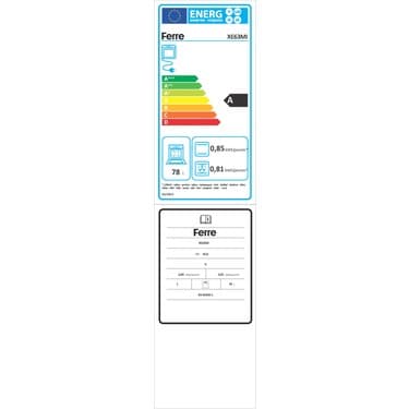 Ferre XE63MI Fryart Inox Ankastre Fırın (9+0 Fonksiyon, 78 Lt, Buhar Destekli Temizleme) 6