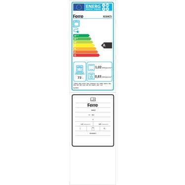 Ferre XE64CS Steamart&fryart Serisi Buharlı Pişirme Siyah Ankastre Fırın (0+10 Konum) 6