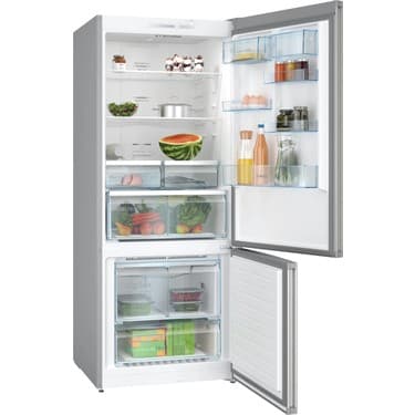 Bosch KGN76VIE0N Alttan Donduruculu Buzdolabı 186 x 75 cm Kolay Temizlenebilir Inox No-Frost 2