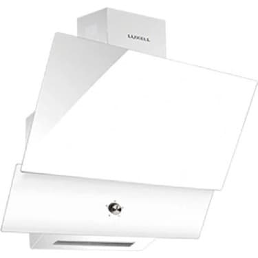 Luxell Süper Kristal Beyaz Ankastre 2'li Set (OC88 Cam Ocak ve DA88 Davlumbaz Rotary Düğme) 2