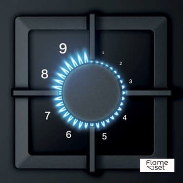 Tommatech TAO6001WG Ankastre Gazlı Ocak 65 cm Beyaz Cam 5