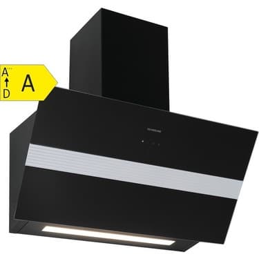 Silverline 3472 Bold Cam Duvar Tipi 80 cm Davlumbaz Siyah 2