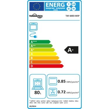 Tommatech TAF6003WSP Ankastre Elektrikli Fırın 5