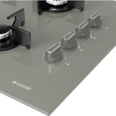 Arçelik Ocd T 651 Eg Grion Cam Ankastre Ocak - Doğalgaz 4