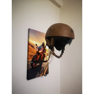 Ggart Decoration Motosiklet Kask Askısı, Motor Kask Askısı, Bajaj, Gogo, Andes, Ls2, Axxis, Nexx Vb GG91 4