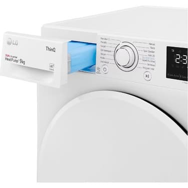 Lg RH90V3AV0N A Enerji Sınıfı 9 kg Çamaşır Kurutma Makinesi 2