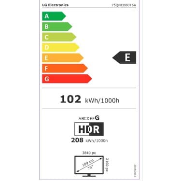 LG 75QNED80T6A 75" 190 Ekran Uydu Alıcılı 4K Ultra HD Smart LED TV 3