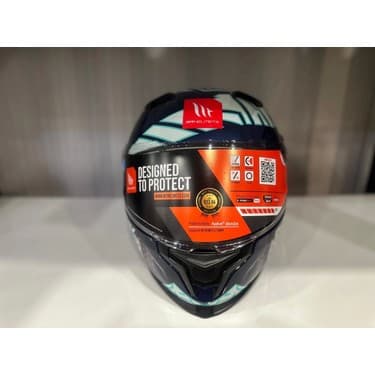 Mt Helmets Kask mt Braker Sv Punk Rider C7 Parlak Blue/black 5