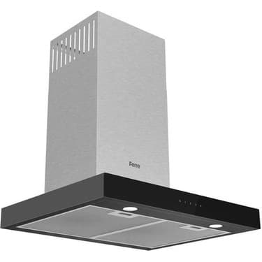 Ferre D100 T Tipi Siyah Davlumbaz 3