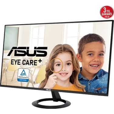 Asus VZ27EHF 27 IPS FREESYNC 1920x1080 1MS 100HZ HDMI VESA 3YIL EYECARE, FLICKER-FREE,CERCEVESIZ,DUSUK MAVI ISIK Monitör 5