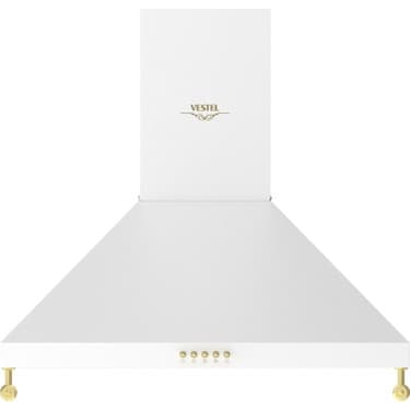 Vestel Rustik Beyaz Ankastre Set (AD-60041 RB Davlumbaz, AF-7688 RB Fırın, AO-6104 YRB Ocak) 2