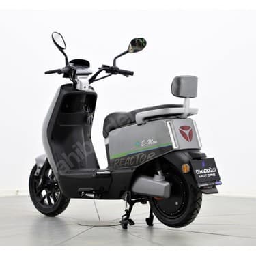 Mondial E-Mon Reactor Elektrikli Motosiklet Gri Siyah 2