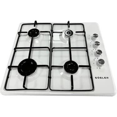 SÜSLER SSO-2126 Beyaz Emaye Doğalgazlı Set Üstü Ocak - FFD Emniyetli 2