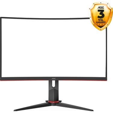 AOC 27" CQ27G2S/BK 1MS 165HZ 2K HDMI DP Monitör 3