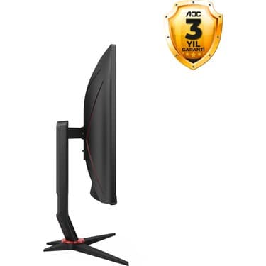 AOC 27" CQ27G2S/BK 1MS 165HZ 2K HDMI DP Monitör 4