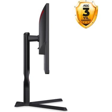 AOC 24.5" 25G3ZM/BK 240Hz 0.5ms HDMI DP AdaptiveSync FHD VA Gaming Monitör 4